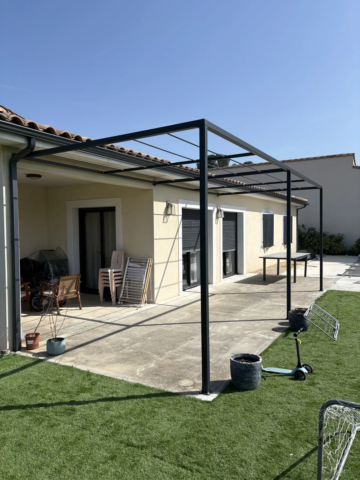 Pergola RAL 7016